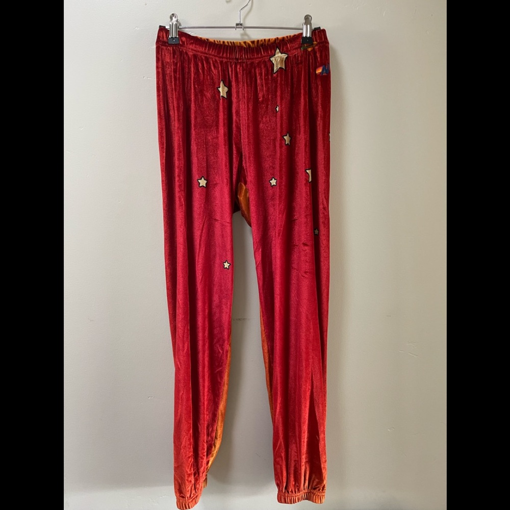 Aviator Nation Galaxy Velvet Pants. Small